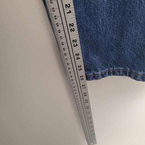 Everlane The Curvy 90s Cheeky Straight Jeans Medium Wash High Rise Size 30 - Picture 10 of 11